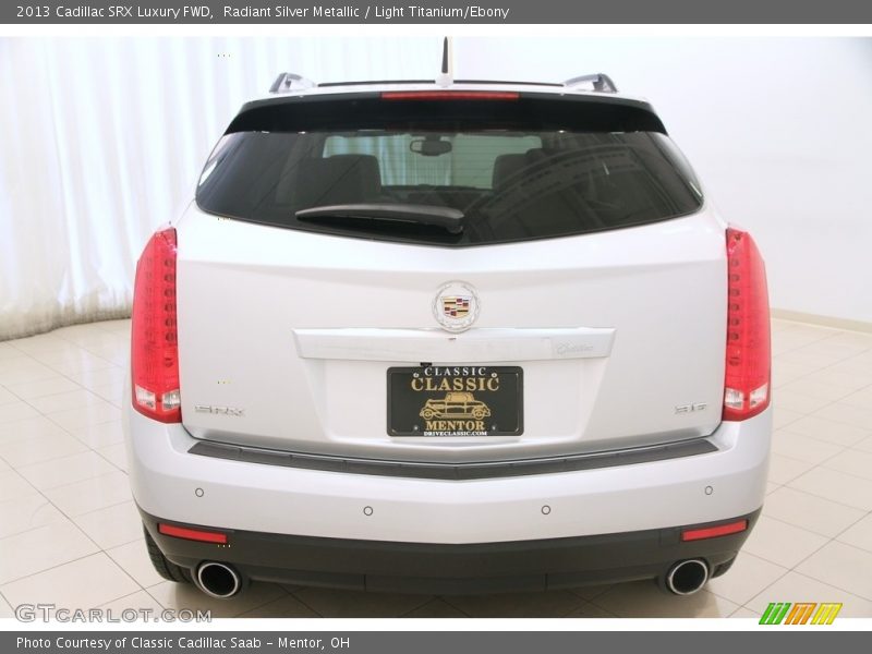 Radiant Silver Metallic / Light Titanium/Ebony 2013 Cadillac SRX Luxury FWD