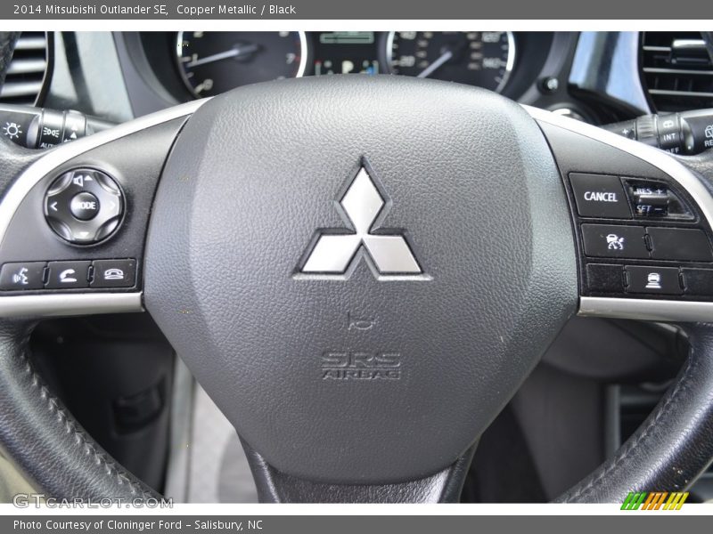 Copper Metallic / Black 2014 Mitsubishi Outlander SE