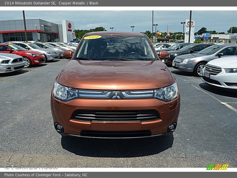 Copper Metallic / Black 2014 Mitsubishi Outlander SE