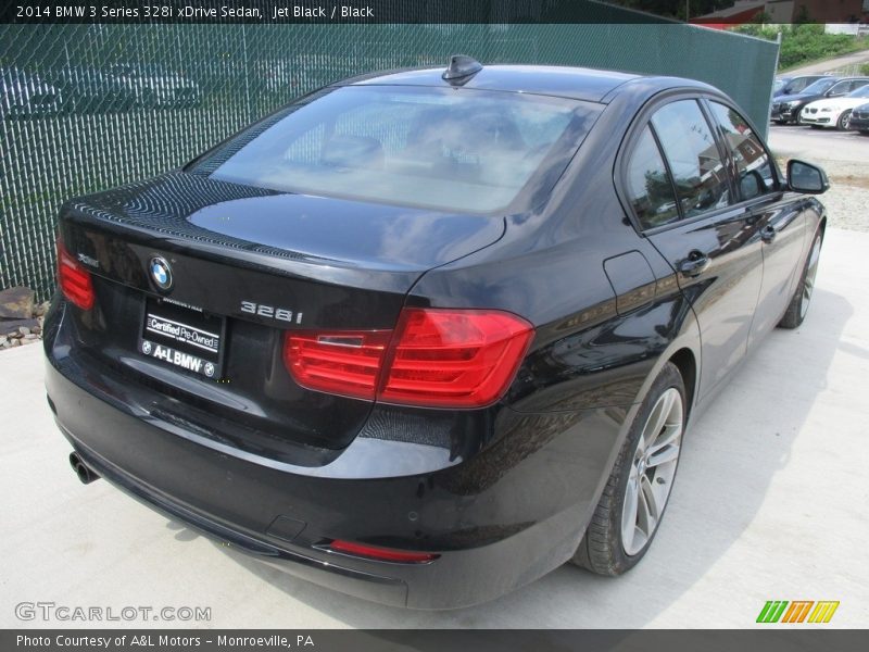 Jet Black / Black 2014 BMW 3 Series 328i xDrive Sedan