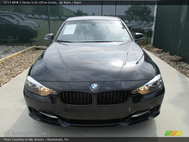 Jet Black / Black 2014 BMW 3 Series 328i xDrive Sedan