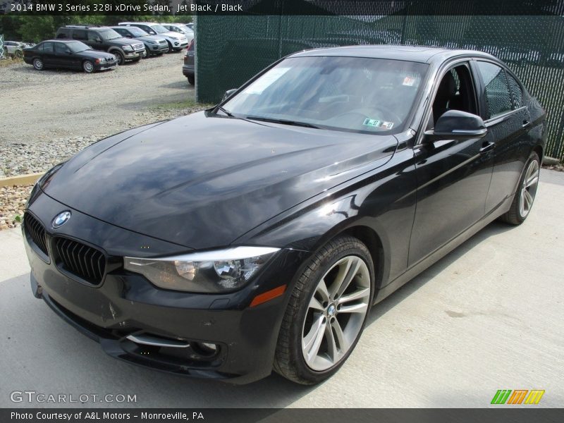 Jet Black / Black 2014 BMW 3 Series 328i xDrive Sedan