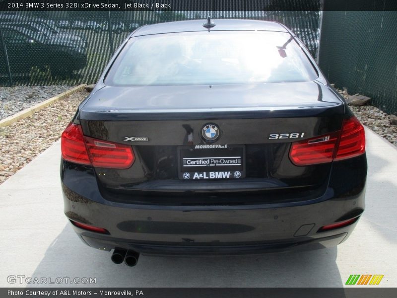 Jet Black / Black 2014 BMW 3 Series 328i xDrive Sedan