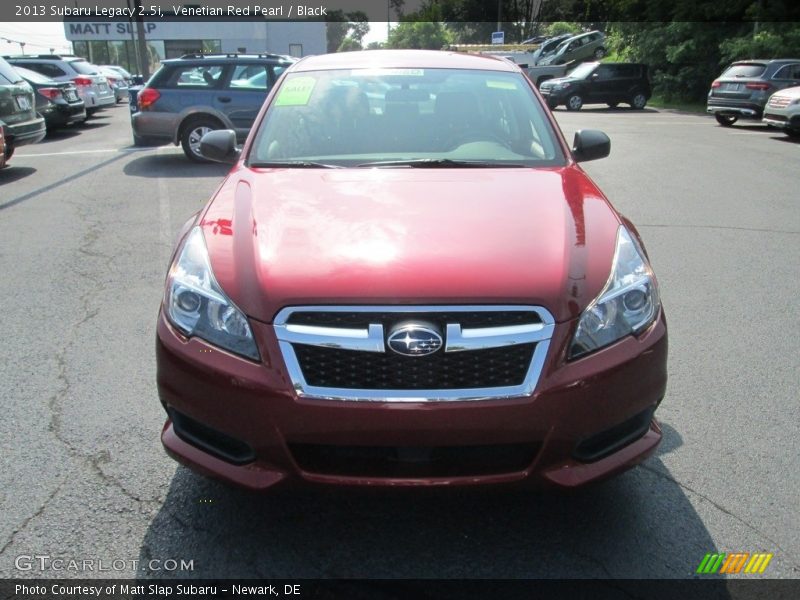 Venetian Red Pearl / Black 2013 Subaru Legacy 2.5i
