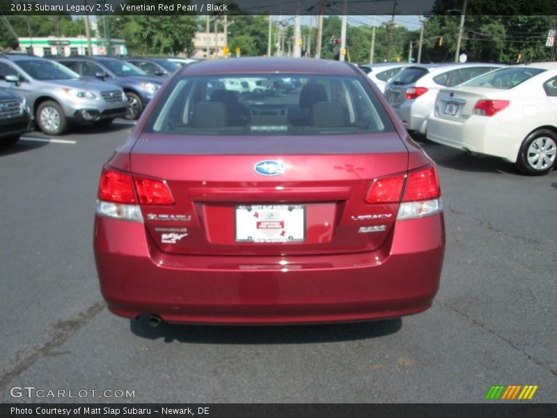 Venetian Red Pearl / Black 2013 Subaru Legacy 2.5i