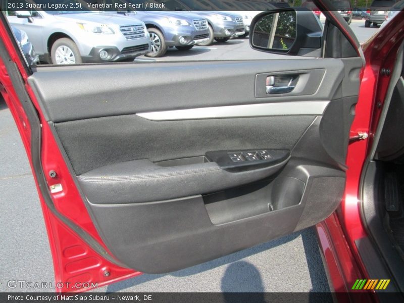 Venetian Red Pearl / Black 2013 Subaru Legacy 2.5i