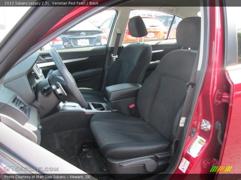 Venetian Red Pearl / Black 2013 Subaru Legacy 2.5i