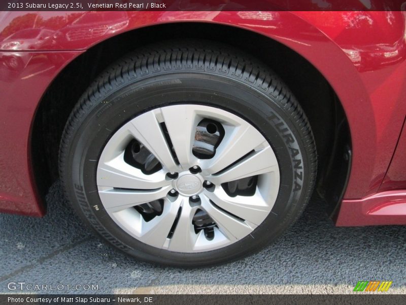 Venetian Red Pearl / Black 2013 Subaru Legacy 2.5i