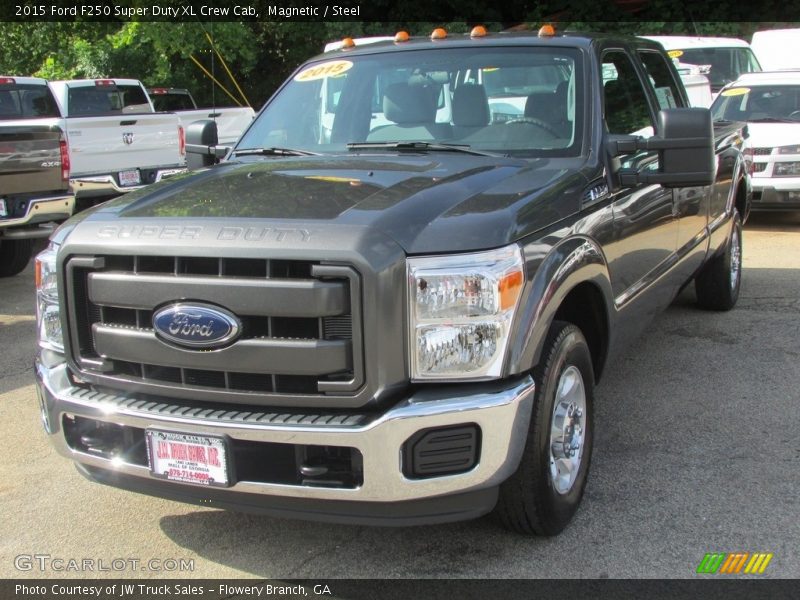 Magnetic / Steel 2015 Ford F250 Super Duty XL Crew Cab