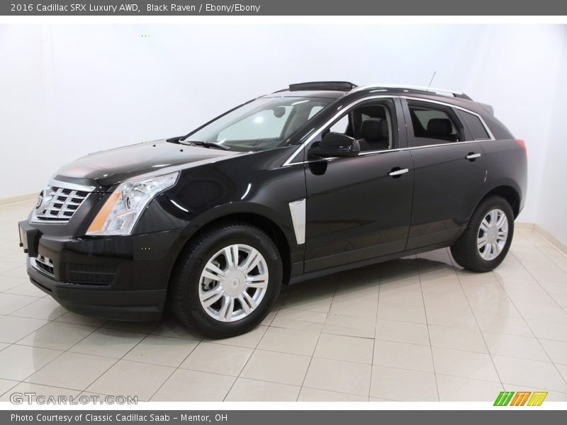 Black Raven / Ebony/Ebony 2016 Cadillac SRX Luxury AWD