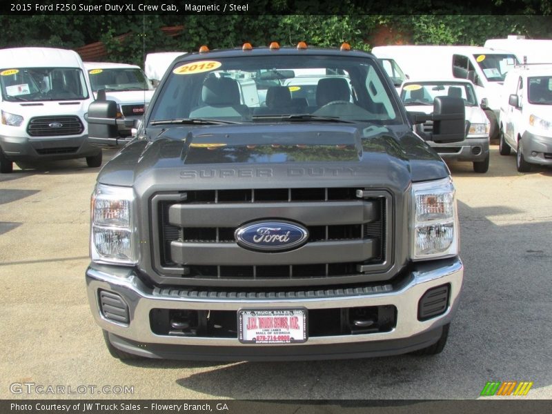 Magnetic / Steel 2015 Ford F250 Super Duty XL Crew Cab