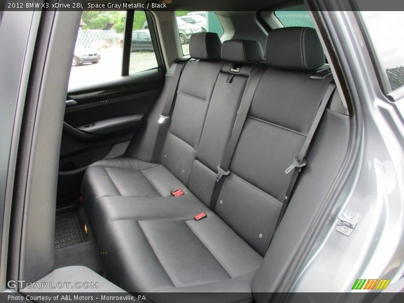 Space Gray Metallic / Black 2012 BMW X3 xDrive 28i