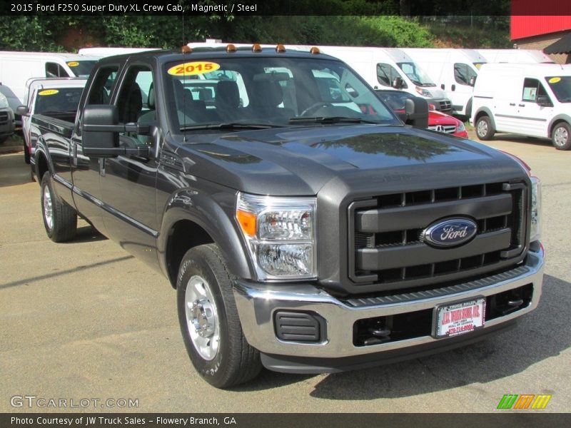 Magnetic / Steel 2015 Ford F250 Super Duty XL Crew Cab