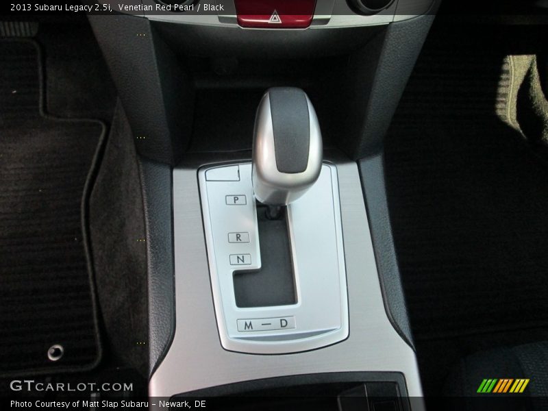 Venetian Red Pearl / Black 2013 Subaru Legacy 2.5i