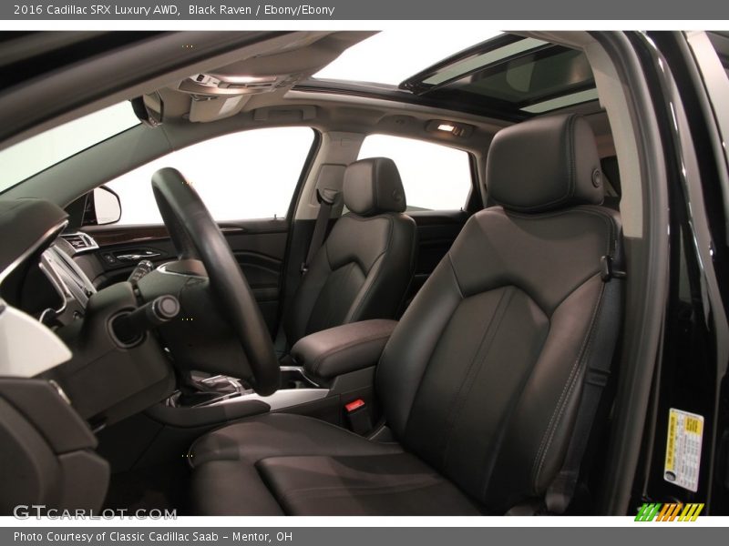 Black Raven / Ebony/Ebony 2016 Cadillac SRX Luxury AWD