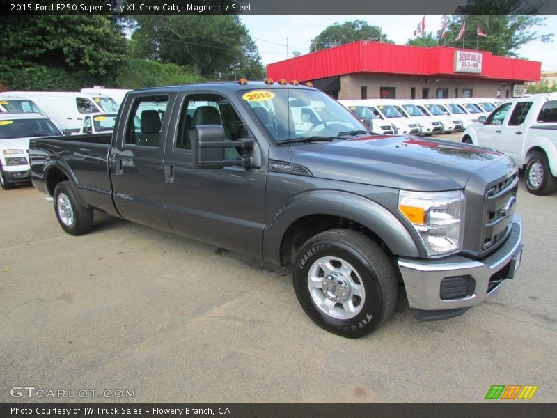 Magnetic / Steel 2015 Ford F250 Super Duty XL Crew Cab