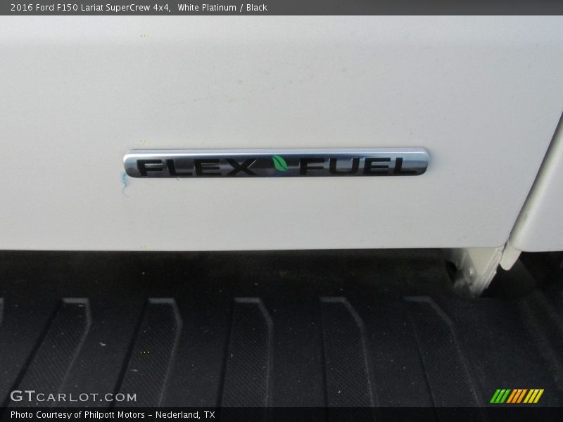 White Platinum / Black 2016 Ford F150 Lariat SuperCrew 4x4