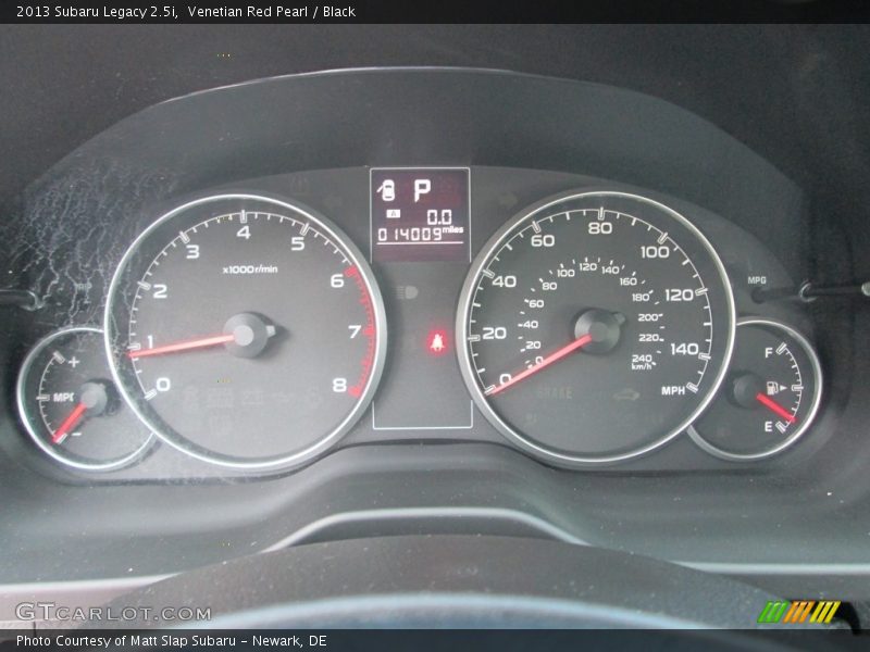Venetian Red Pearl / Black 2013 Subaru Legacy 2.5i