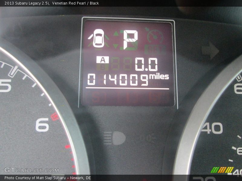Venetian Red Pearl / Black 2013 Subaru Legacy 2.5i
