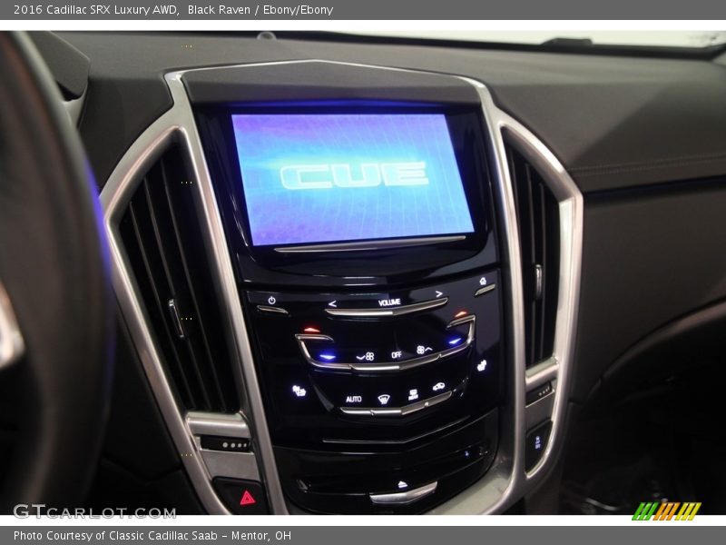 Black Raven / Ebony/Ebony 2016 Cadillac SRX Luxury AWD