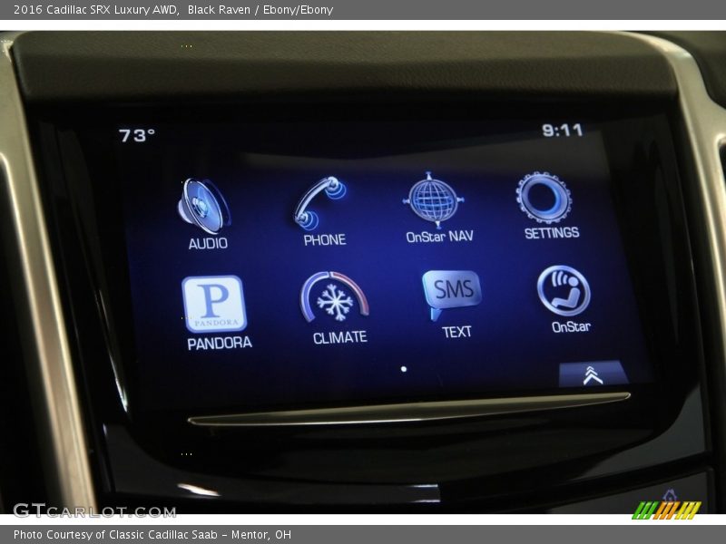 Black Raven / Ebony/Ebony 2016 Cadillac SRX Luxury AWD