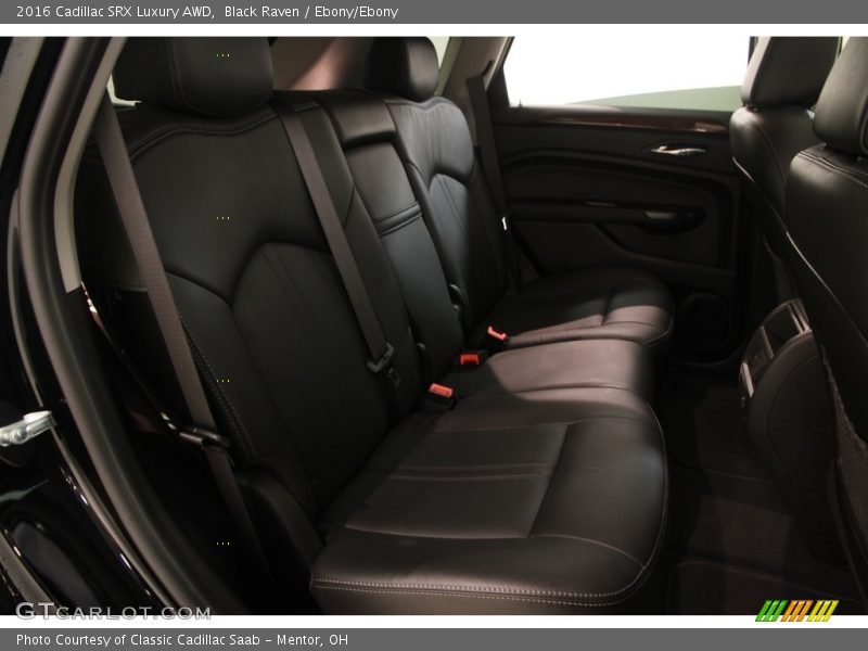 Black Raven / Ebony/Ebony 2016 Cadillac SRX Luxury AWD