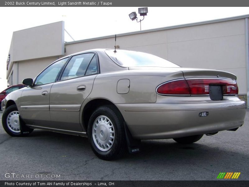 Light Sandrift Metallic / Taupe 2002 Buick Century Limited