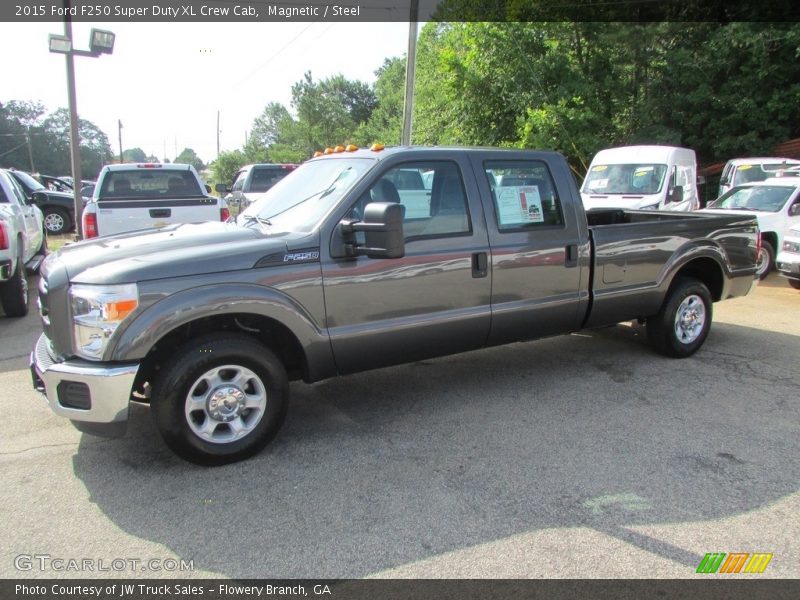 Magnetic / Steel 2015 Ford F250 Super Duty XL Crew Cab