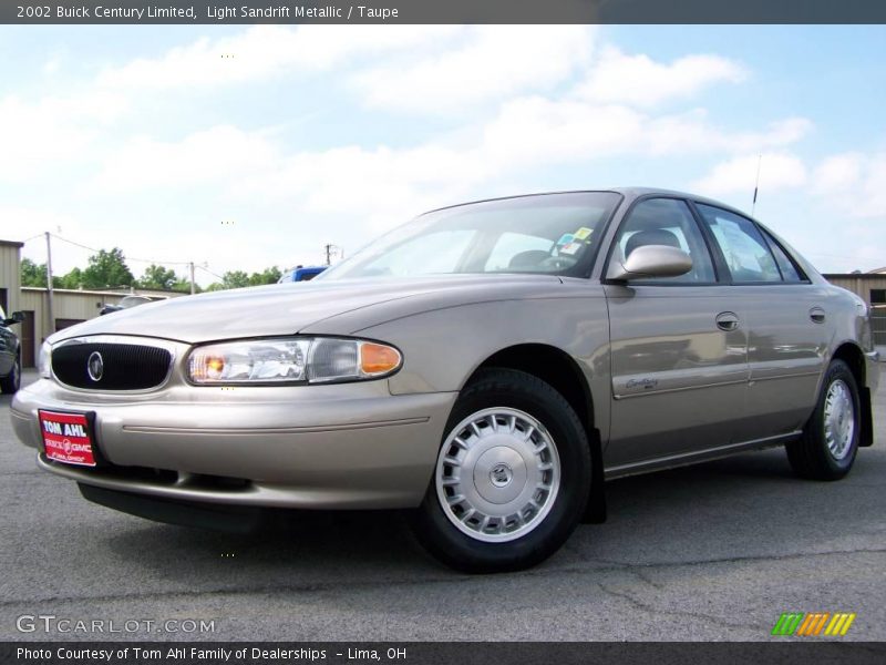 Light Sandrift Metallic / Taupe 2002 Buick Century Limited