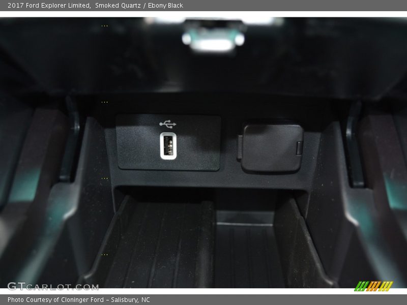 Smoked Quartz / Ebony Black 2017 Ford Explorer Limited