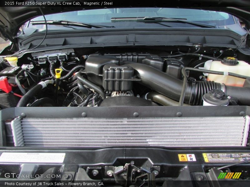 Magnetic / Steel 2015 Ford F250 Super Duty XL Crew Cab