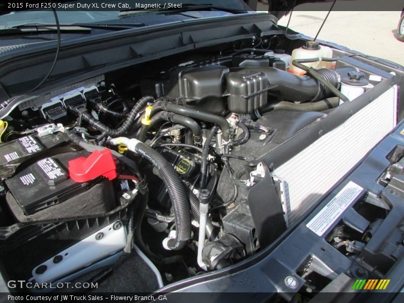 Magnetic / Steel 2015 Ford F250 Super Duty XL Crew Cab