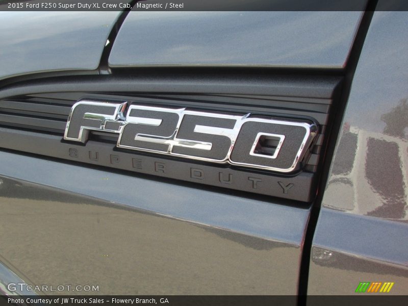 Magnetic / Steel 2015 Ford F250 Super Duty XL Crew Cab
