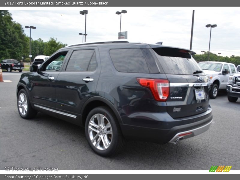 Smoked Quartz / Ebony Black 2017 Ford Explorer Limited