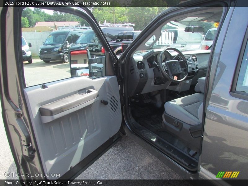 Magnetic / Steel 2015 Ford F250 Super Duty XL Crew Cab