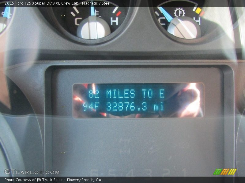 Magnetic / Steel 2015 Ford F250 Super Duty XL Crew Cab