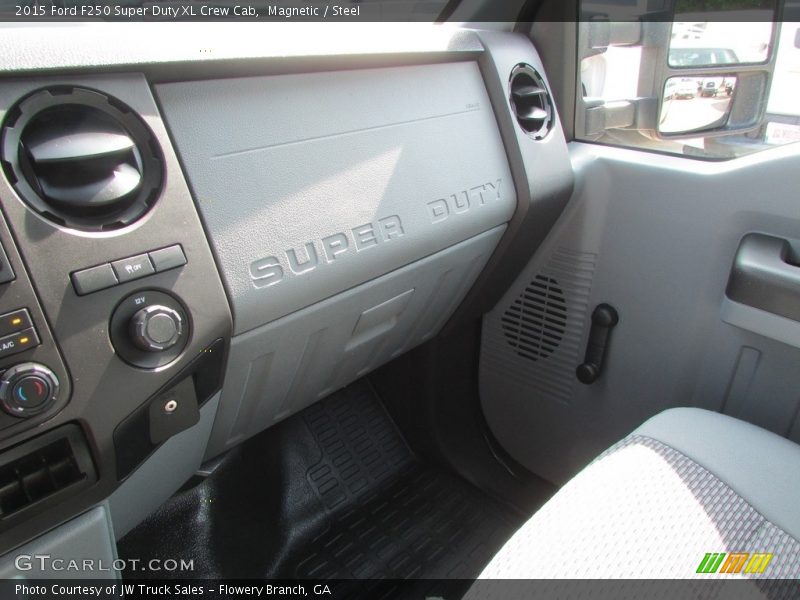 Magnetic / Steel 2015 Ford F250 Super Duty XL Crew Cab