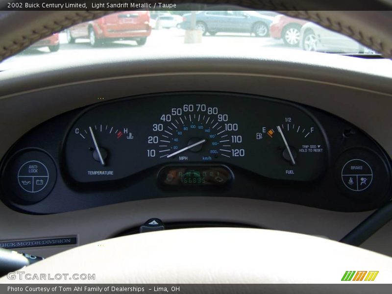 Light Sandrift Metallic / Taupe 2002 Buick Century Limited