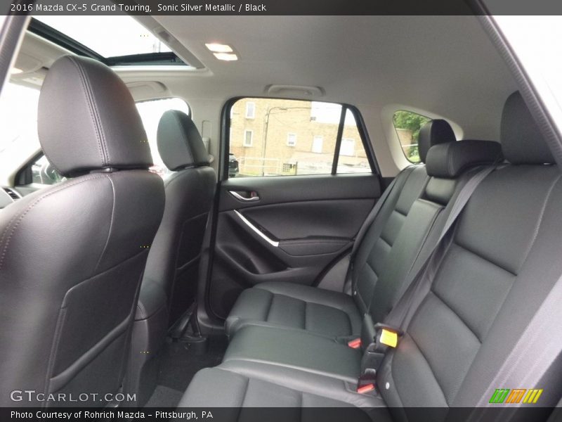 Sonic Silver Metallic / Black 2016 Mazda CX-5 Grand Touring