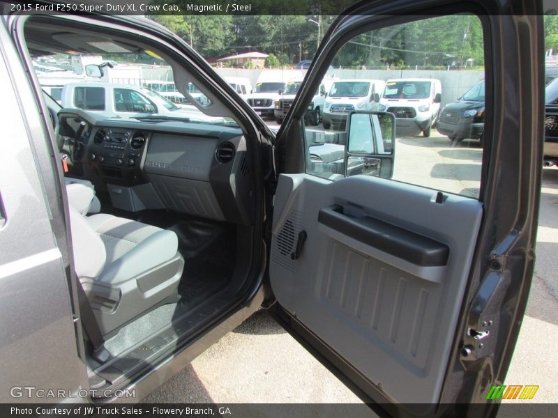 Magnetic / Steel 2015 Ford F250 Super Duty XL Crew Cab