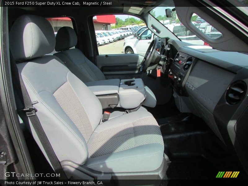 Magnetic / Steel 2015 Ford F250 Super Duty XL Crew Cab