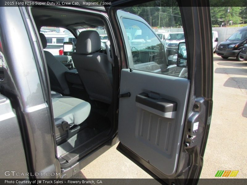 Magnetic / Steel 2015 Ford F250 Super Duty XL Crew Cab