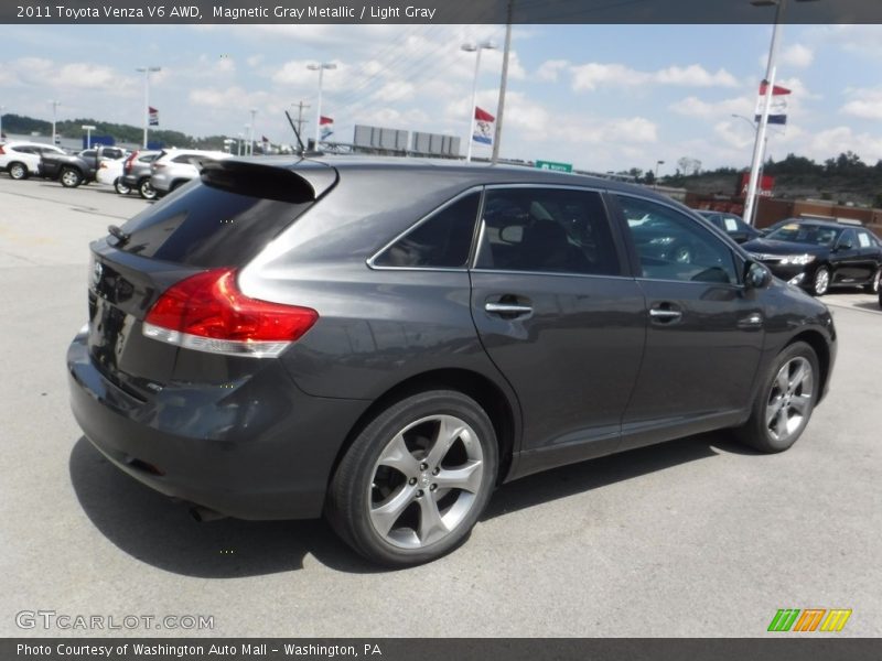 Magnetic Gray Metallic / Light Gray 2011 Toyota Venza V6 AWD