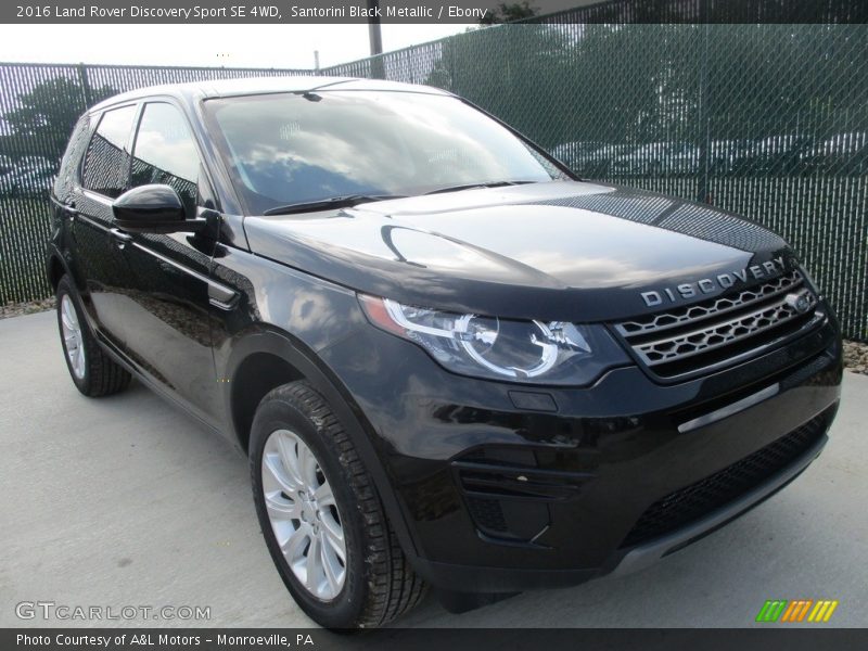 Santorini Black Metallic / Ebony 2016 Land Rover Discovery Sport SE 4WD