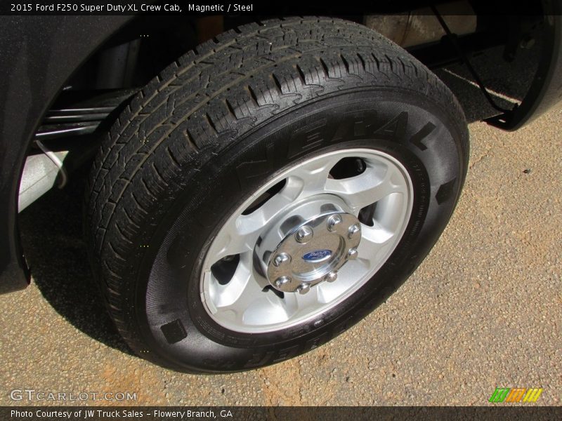 Magnetic / Steel 2015 Ford F250 Super Duty XL Crew Cab