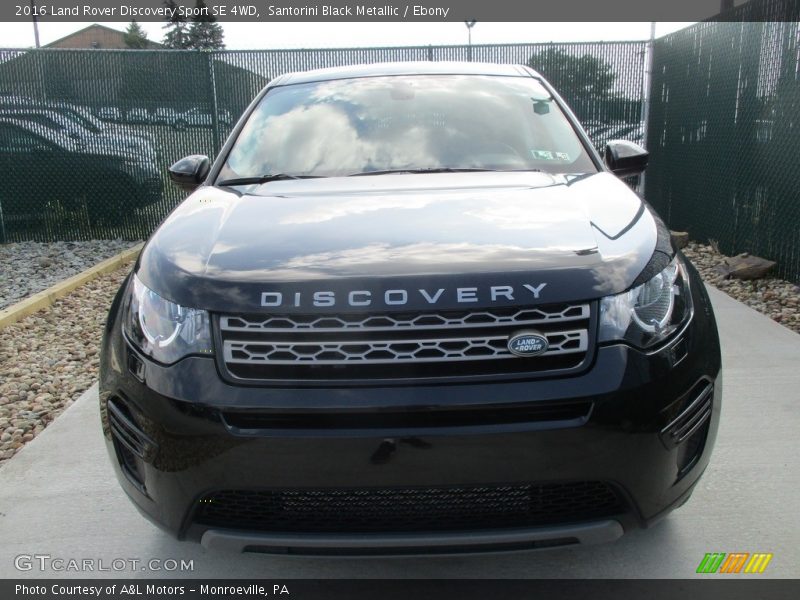 Santorini Black Metallic / Ebony 2016 Land Rover Discovery Sport SE 4WD