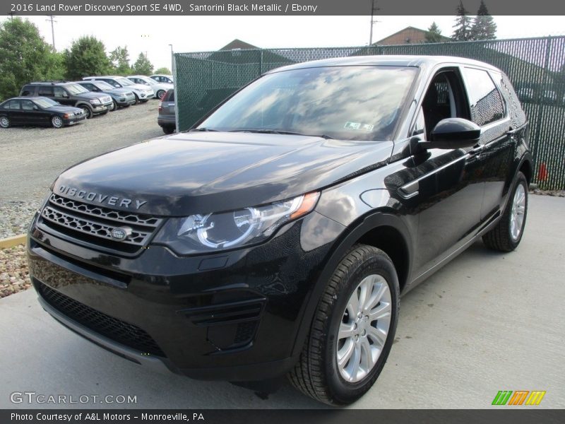 Santorini Black Metallic / Ebony 2016 Land Rover Discovery Sport SE 4WD