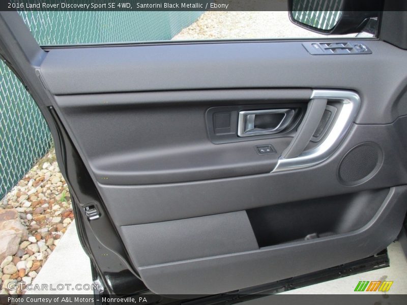 Santorini Black Metallic / Ebony 2016 Land Rover Discovery Sport SE 4WD