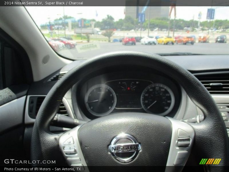 Super Black / Charcoal 2014 Nissan Sentra SV