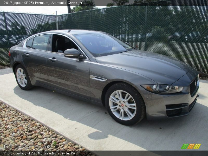 Ammonite Grey / Jet 2017 Jaguar XE 25t Premium